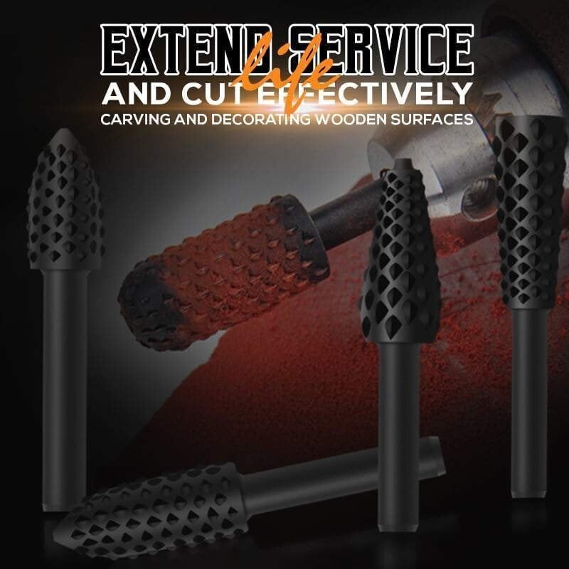 🔥Hot Sale🔥Premium Tungsten Steel Carbide Rotary Burr Set