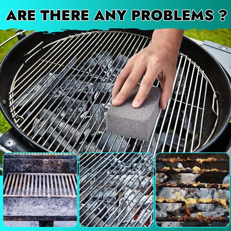 ⭐ Natural Pumice Grill Griddle Cleaning Block