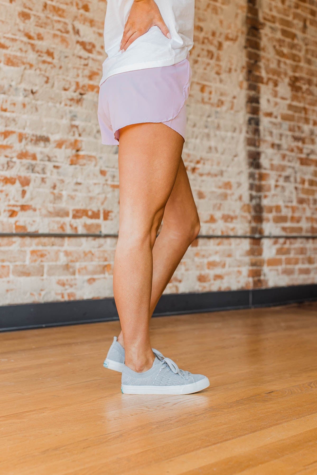 High Tide Athleisure Shorts- Lavender