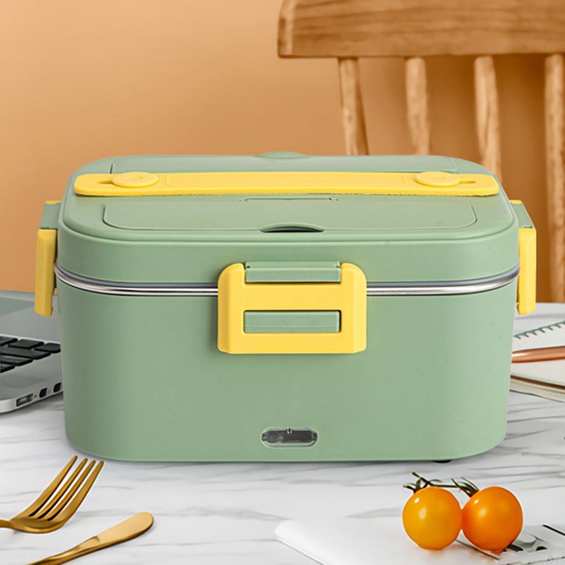 Pousbo® Stainless Steel Electric Heating Bento Lunch Box