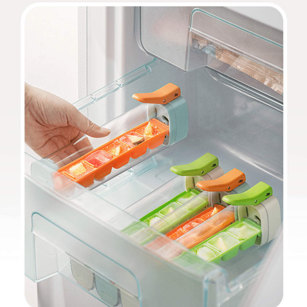6 Grid Refrigerator Ice Cube Mold