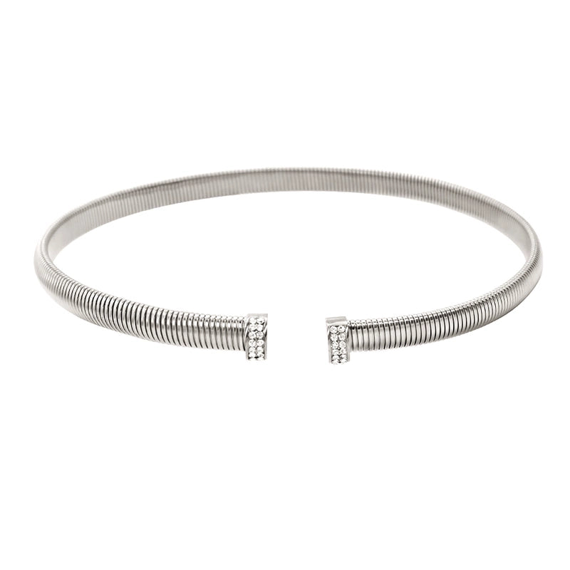 Hip-Hop Minimalist Commute Geometric 304 Stainless Steel 316 Stainless Steel  Zircon 18K Gold Plated Inlay Bracelets Earrings Necklace