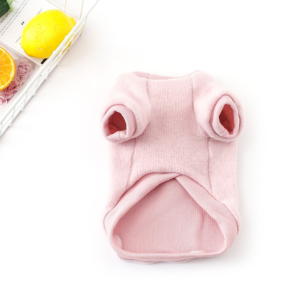 Bowknot Soft Dog Cat Sweater