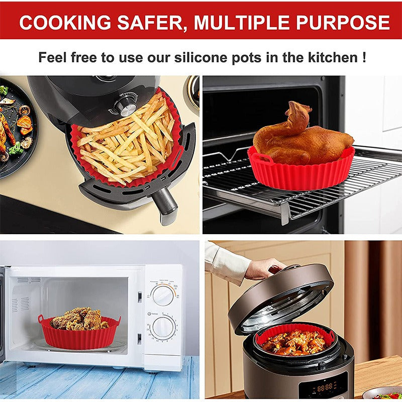 🌲Hot Sale-49% OFF🔥Air Fryer Silicone Baking Tray