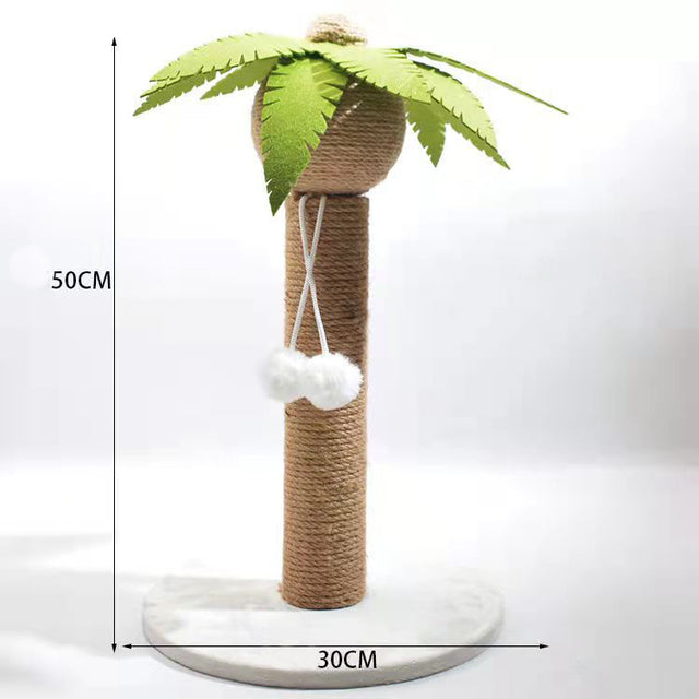 Cat Scratching Tree Post