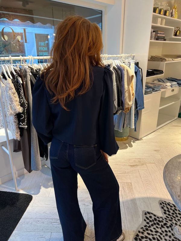 Kylie Blazer Long Sleeve Dark Blue