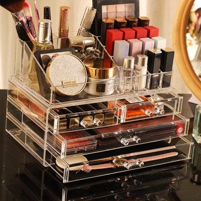 COSMETIC ORGANIZER WITH DRAWER