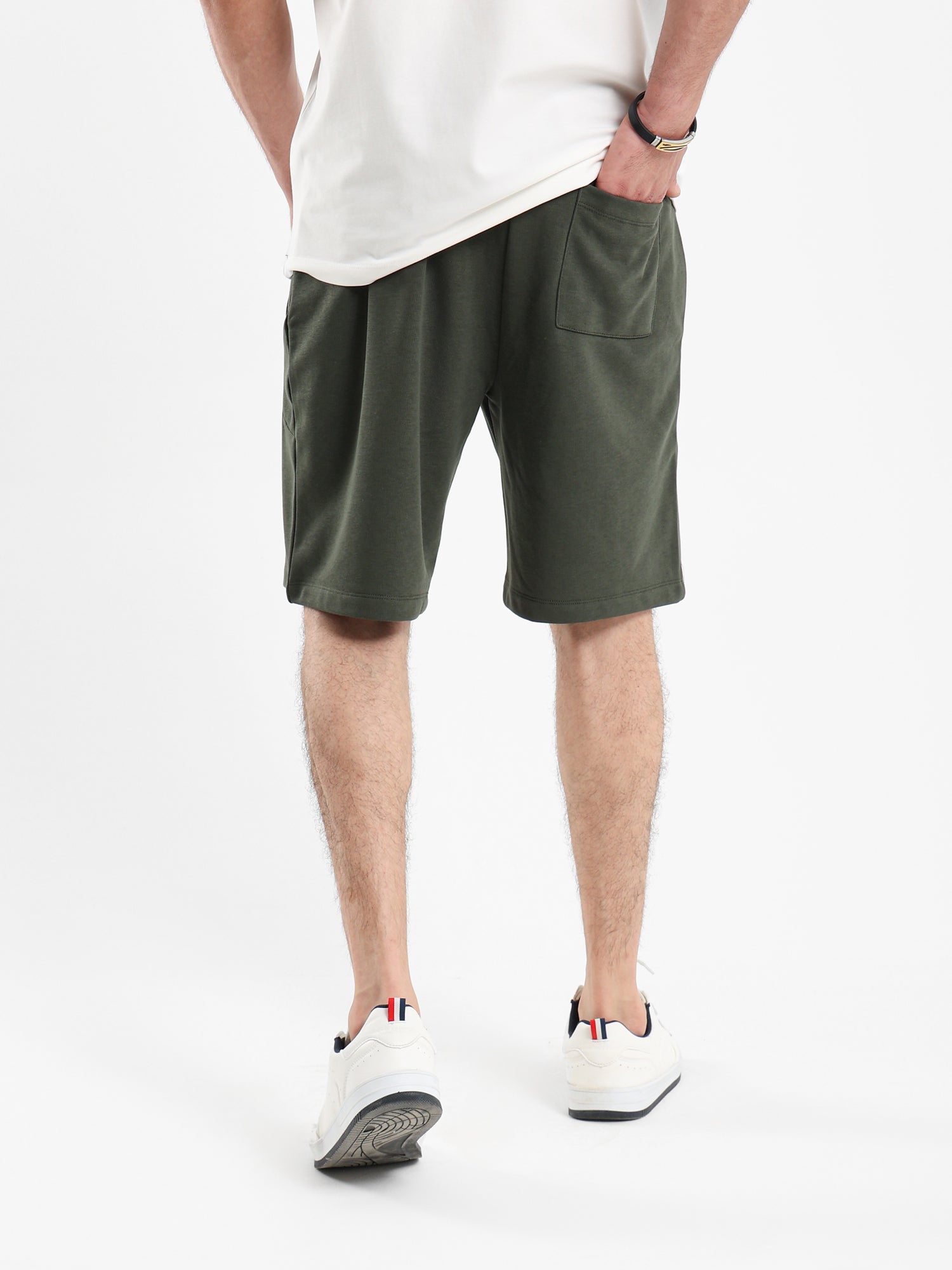 Basic Melton Shorts Regular Fit