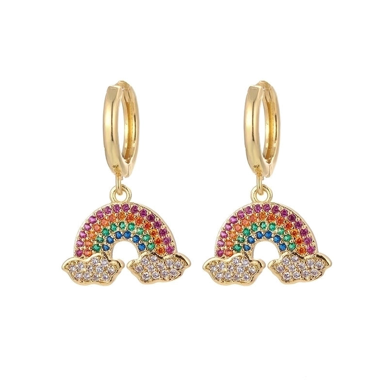 Copper Plating Geometric Zircon