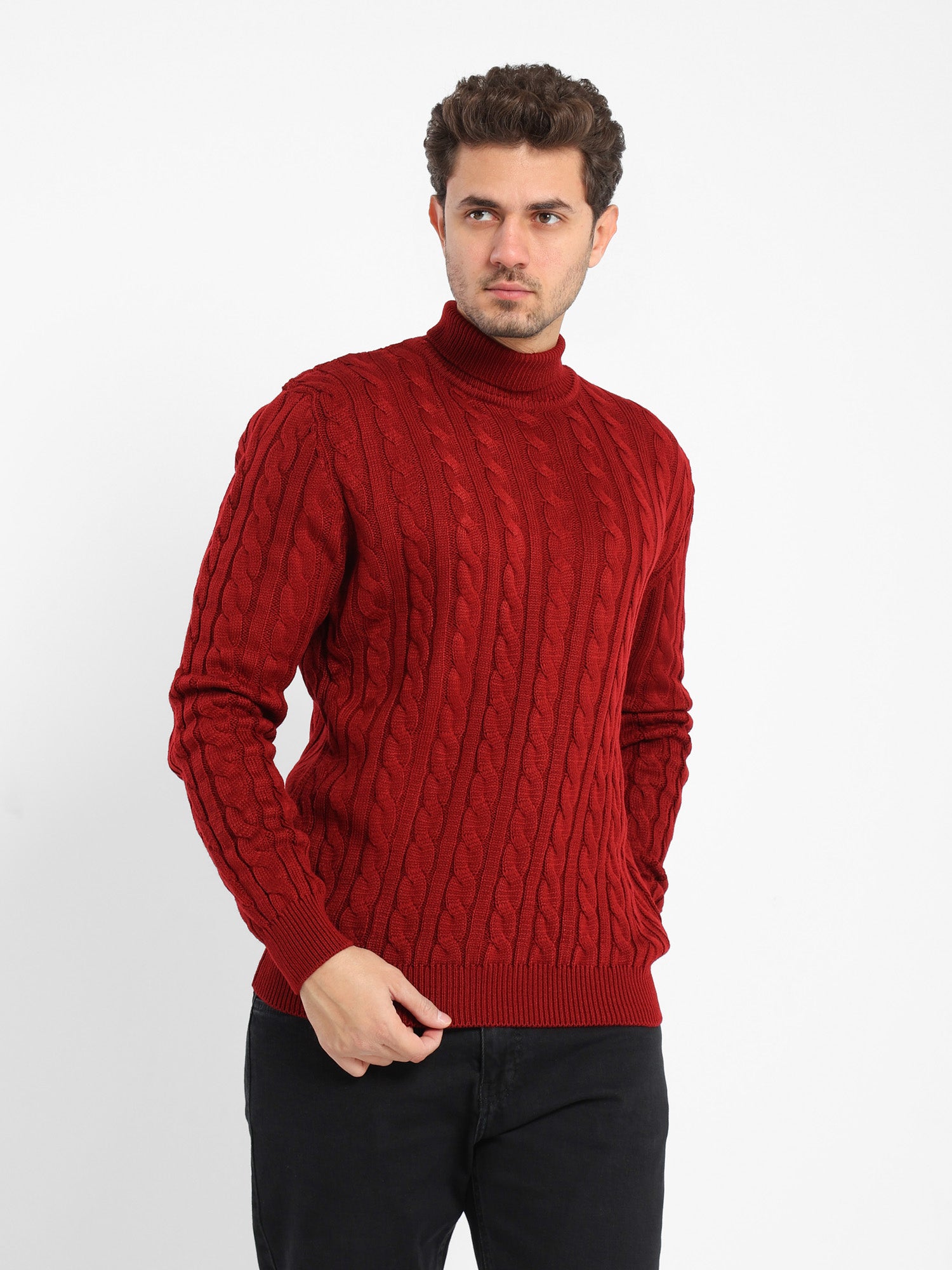Textured Casual Pullover