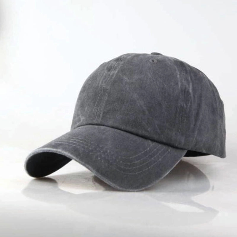 Women's Minimalist Commute Solid Color Curved Eaves Baseball Cap