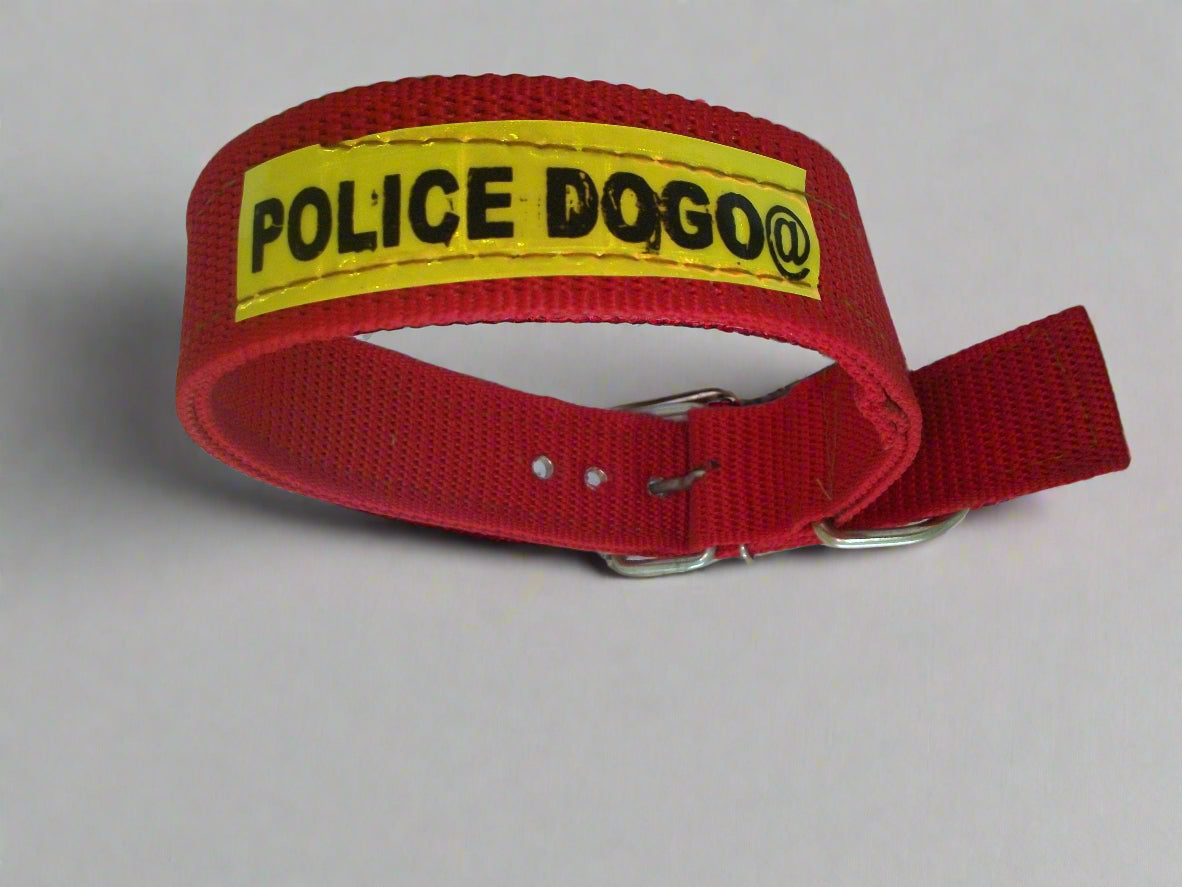 Police dog collar