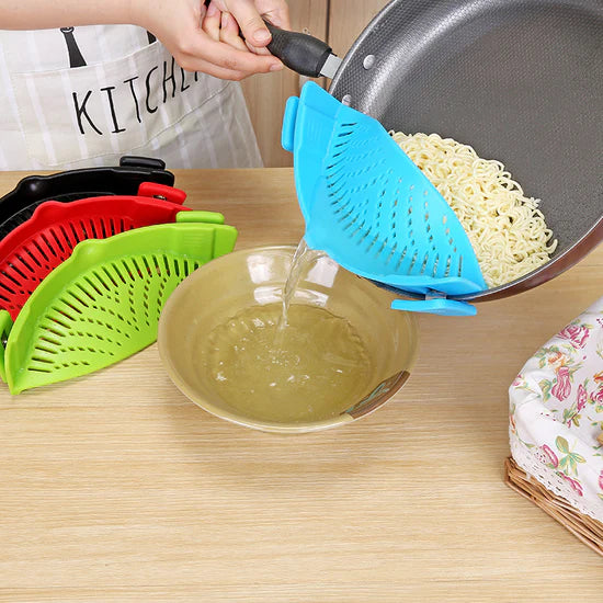 Silicone Clip-on Strainer