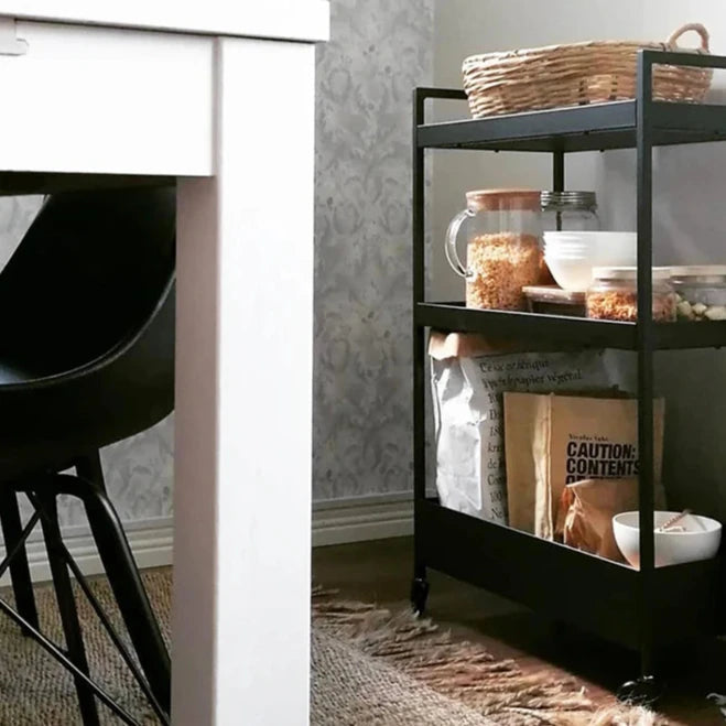 MULTIFUNCTIONAL SERVING TROLLEY