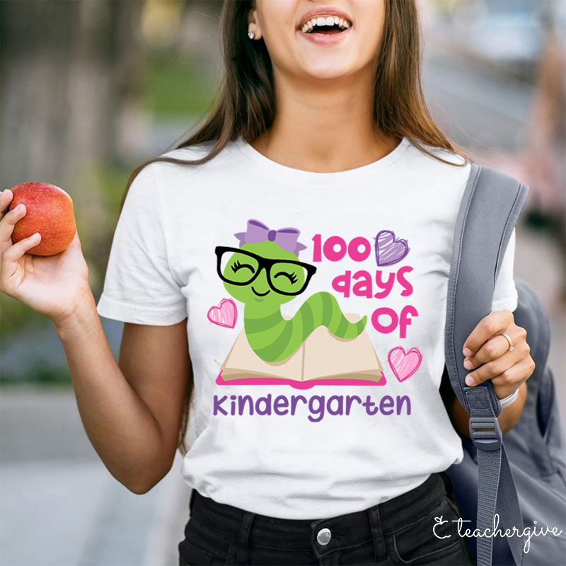 Personalized 100 Days Of Teach Teacher T-Shirt