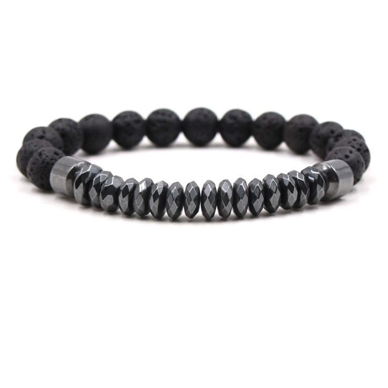 Minimalist Geometric Natural Stone Beaded Bracelets 1 Piece
