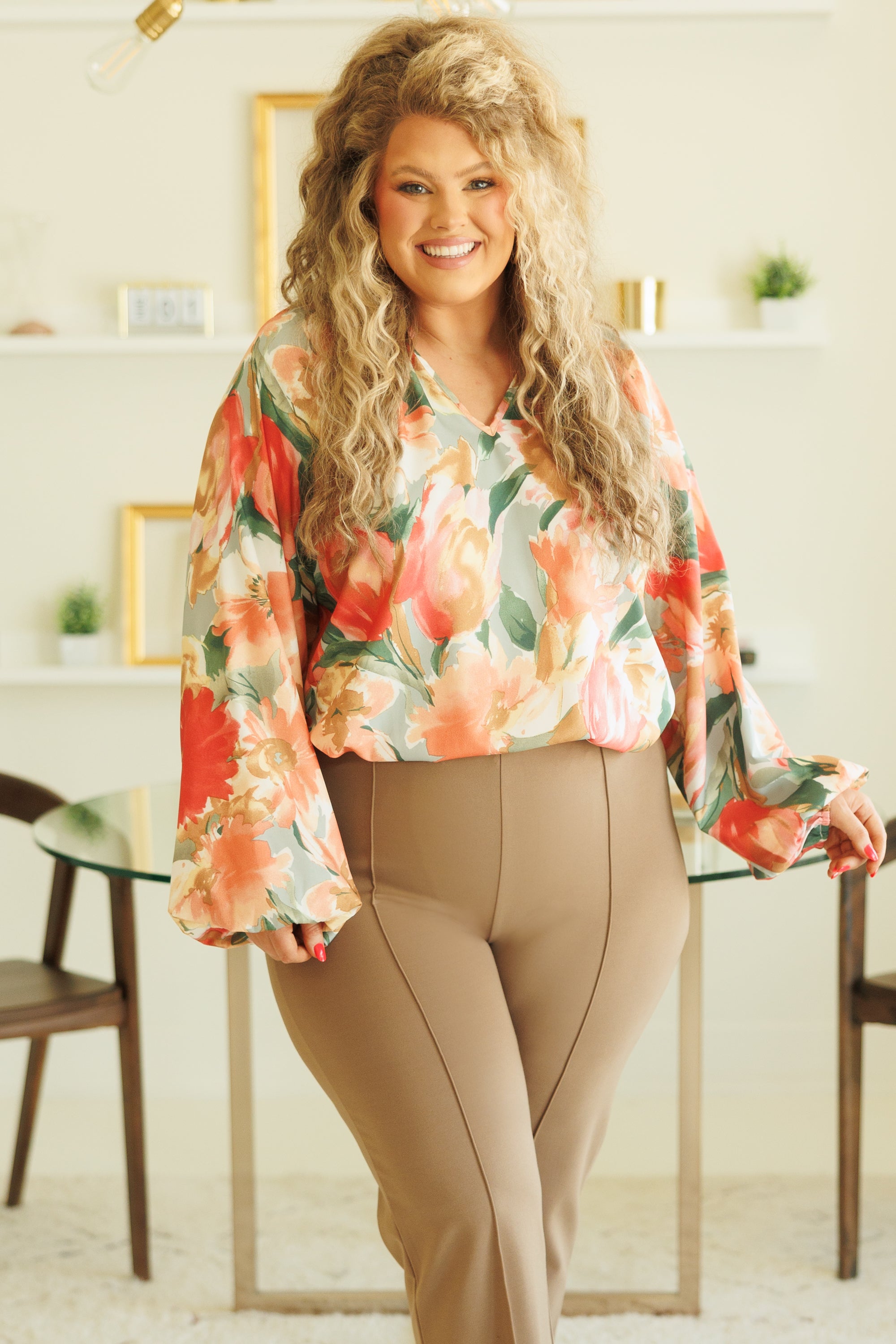 This Is My Story Top. Green