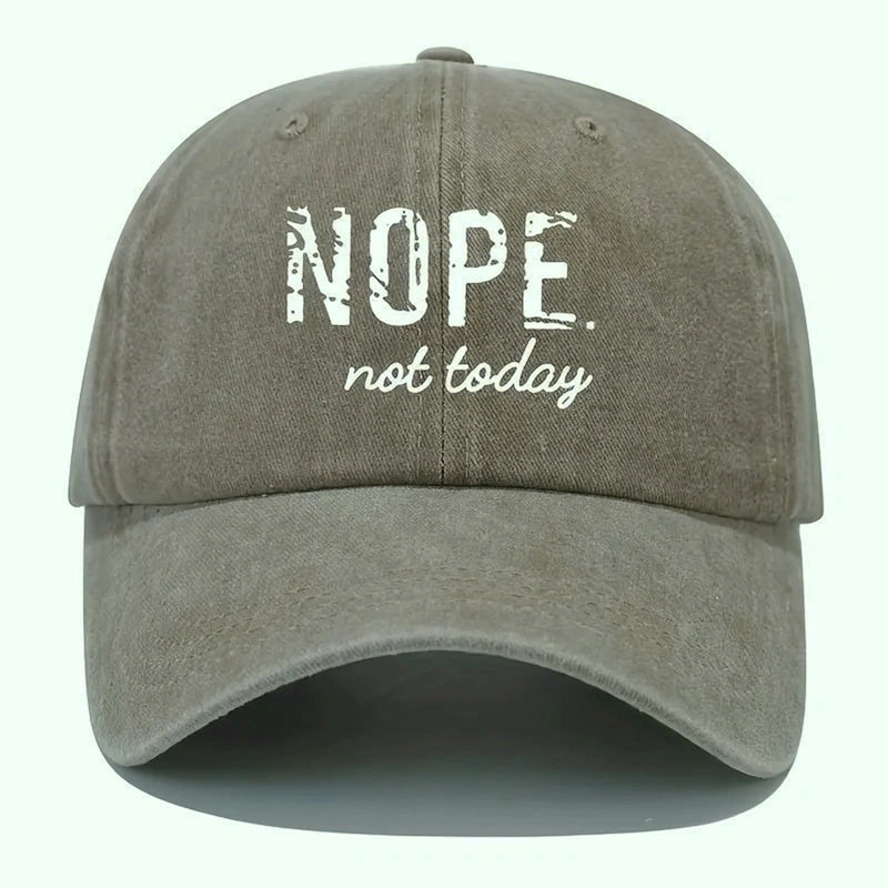 Unisex Commute Letter Curved Eaves Baseball Cap