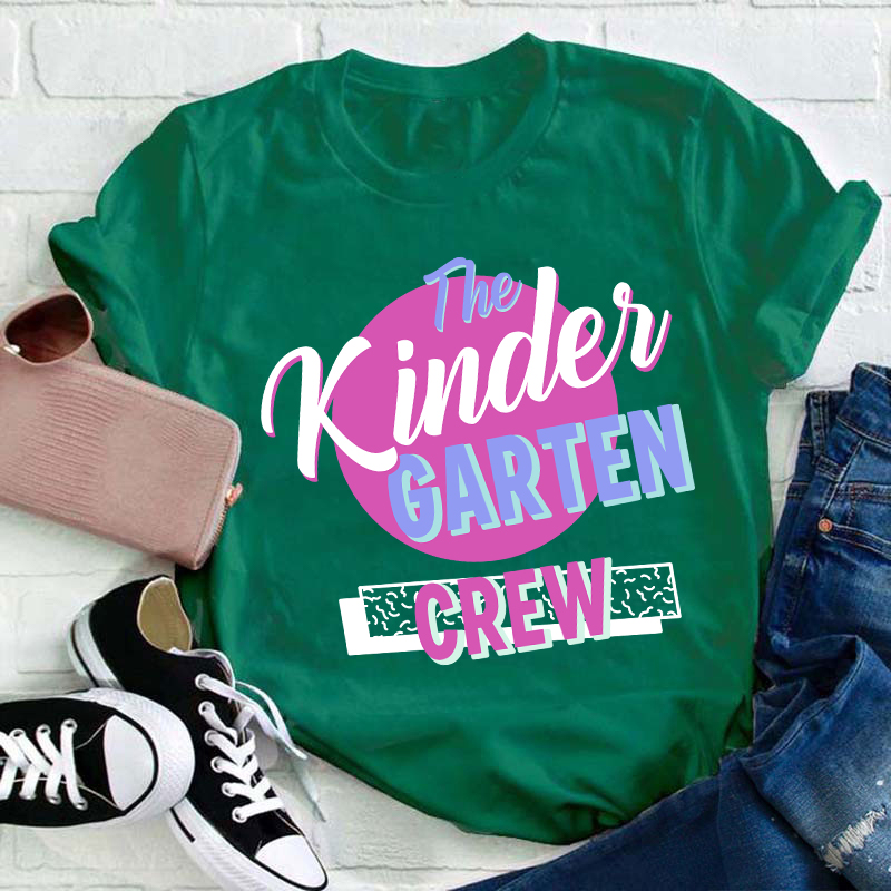 Personalized Grade Crew Teacher T-Shirt