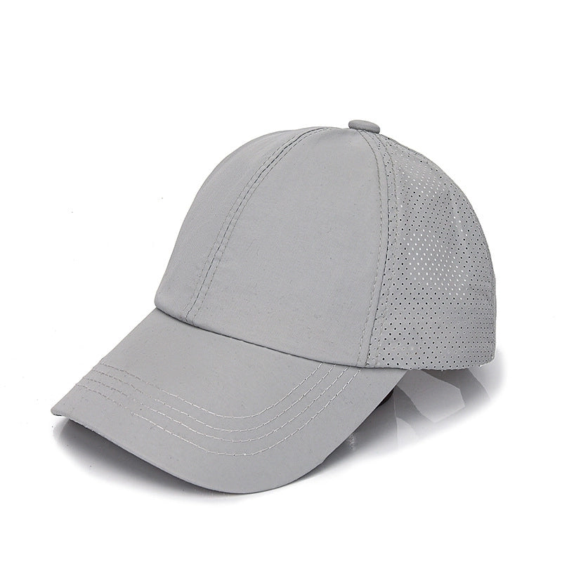 Women's Minimalist Classic Style Solid Color Curved Eaves Baseball Cap