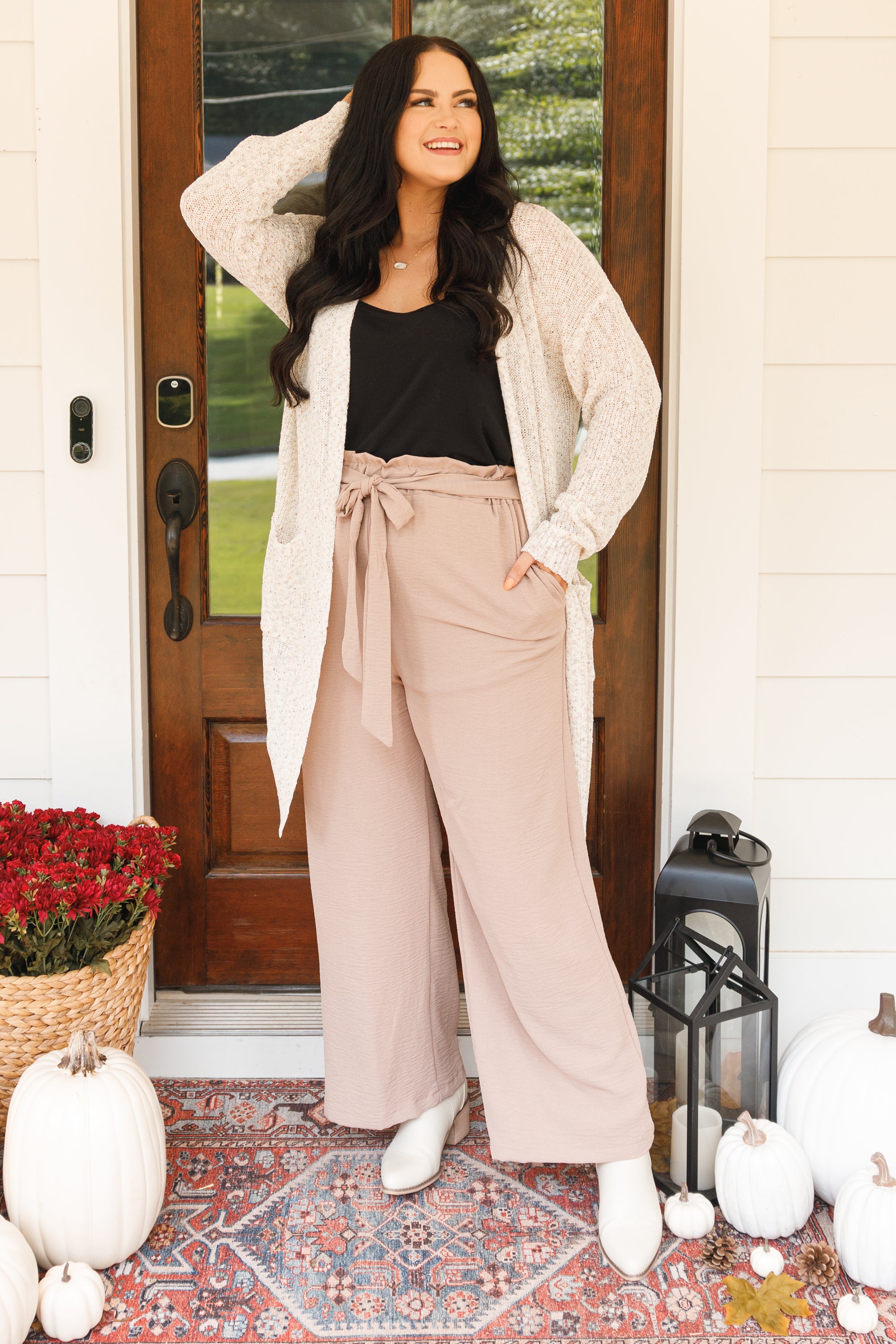 I've Been Waiting Pants. Tan