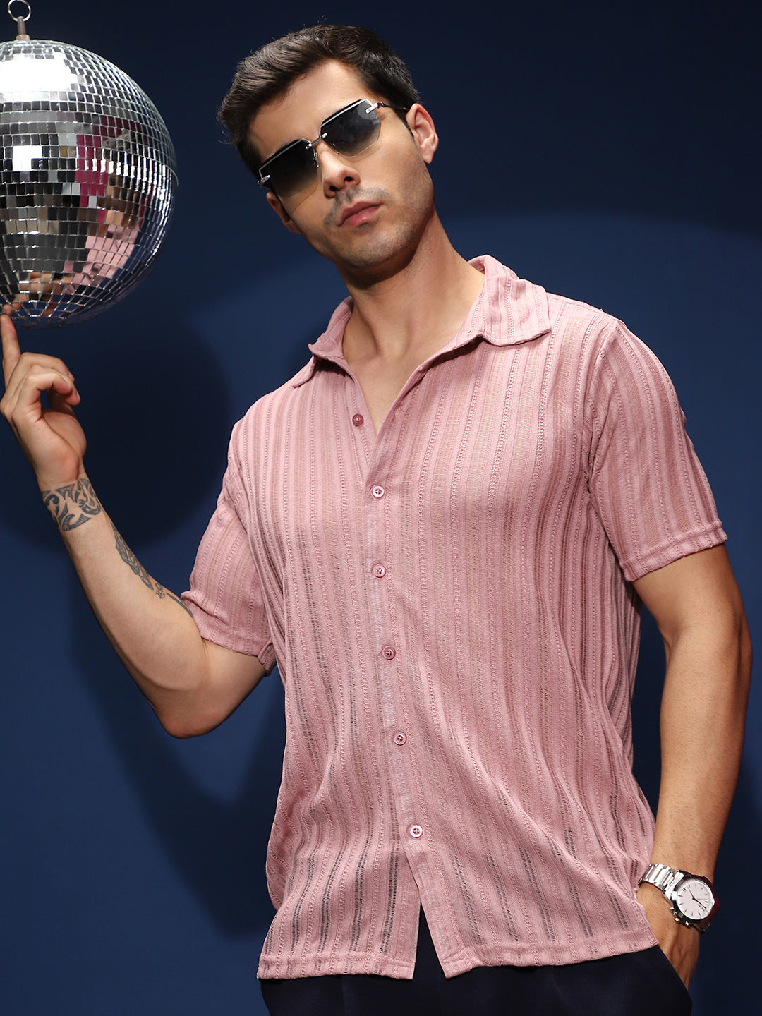Ridge Knit Shirt