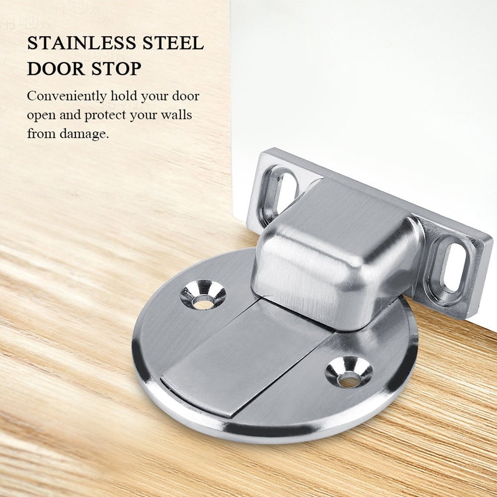 🔥Stainless Steel Invisible Magnetic Doorstop