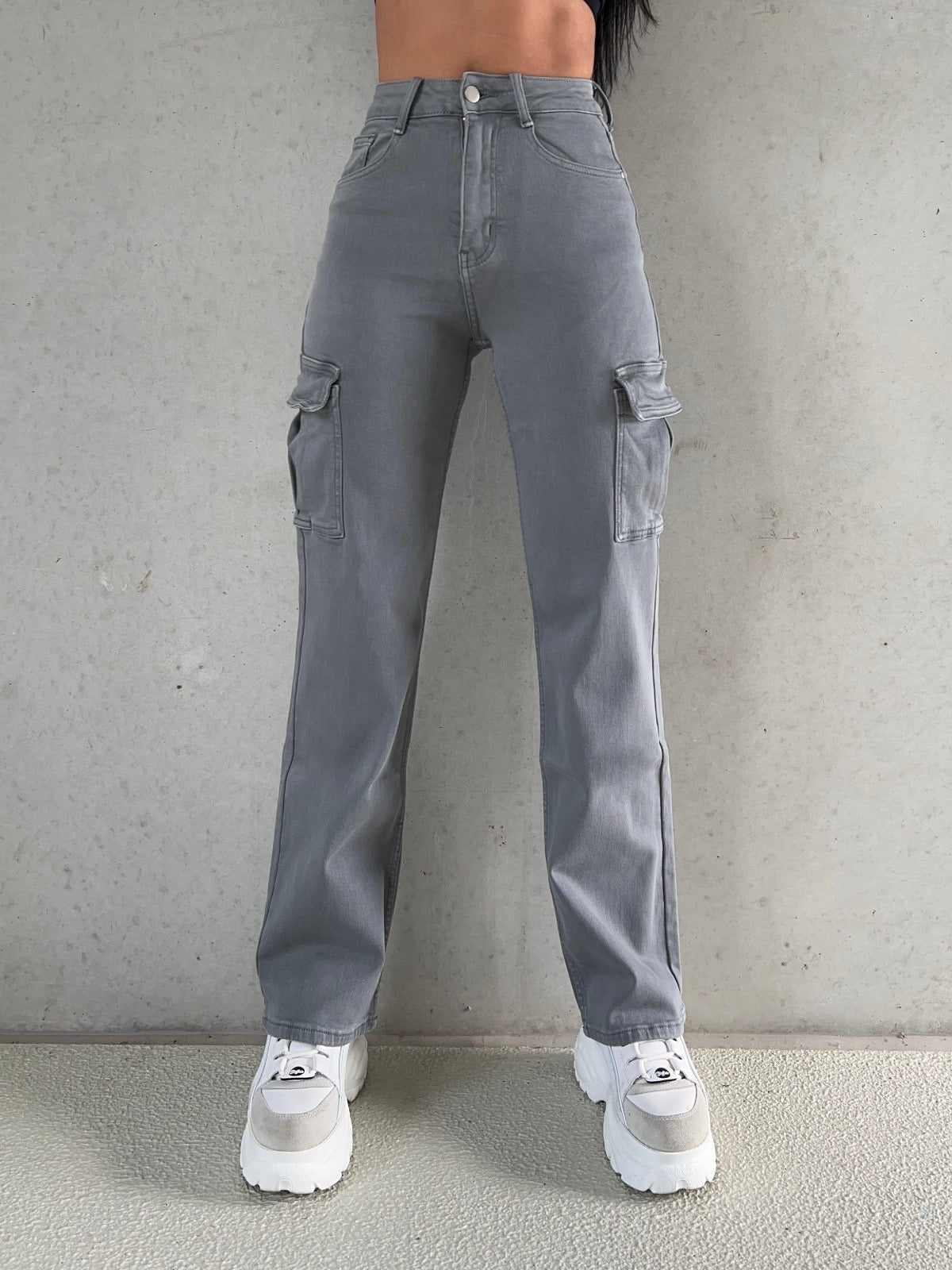 STELLA CARGO PANTS GRAY