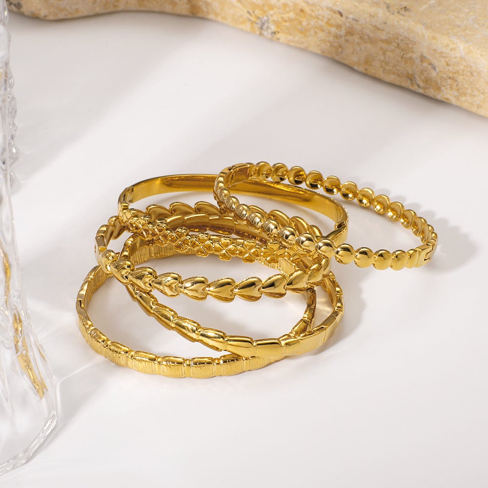 2025 Fashion Bamboo Star Bracelet All-Match Niche Bracelet Jewelry For Women