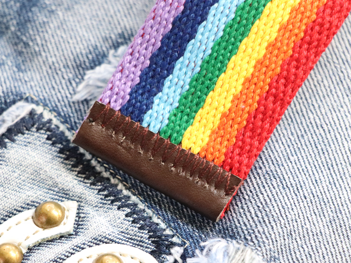 Rainbow candy belt KF2378