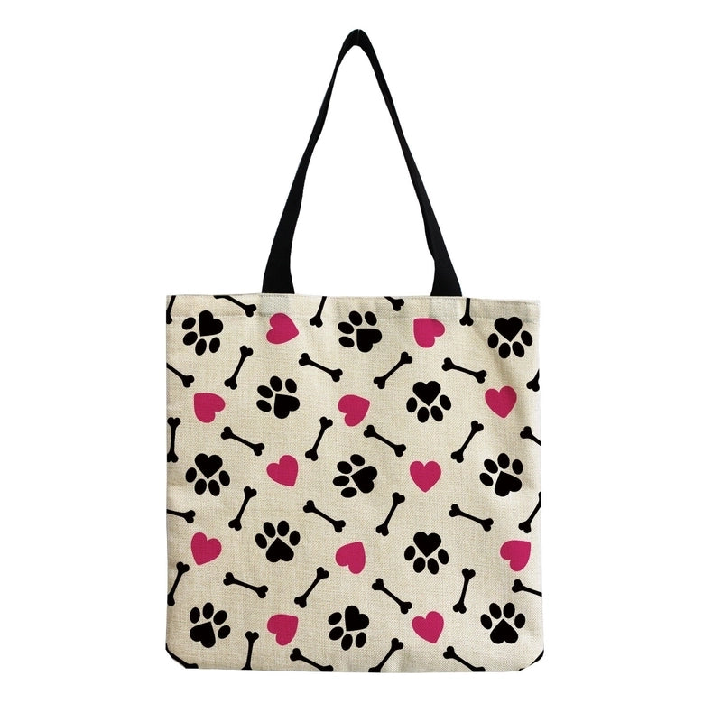 Women's Minimalist Letter Shopping Bags