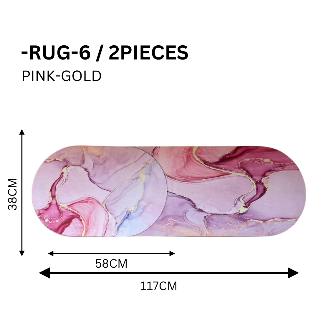 Luxury Non Slip Bath Rug Quick Dry