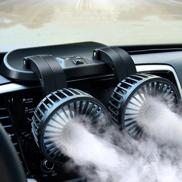 🔥HOT SALE🔥2023 Newly Double Cooling Car Fan