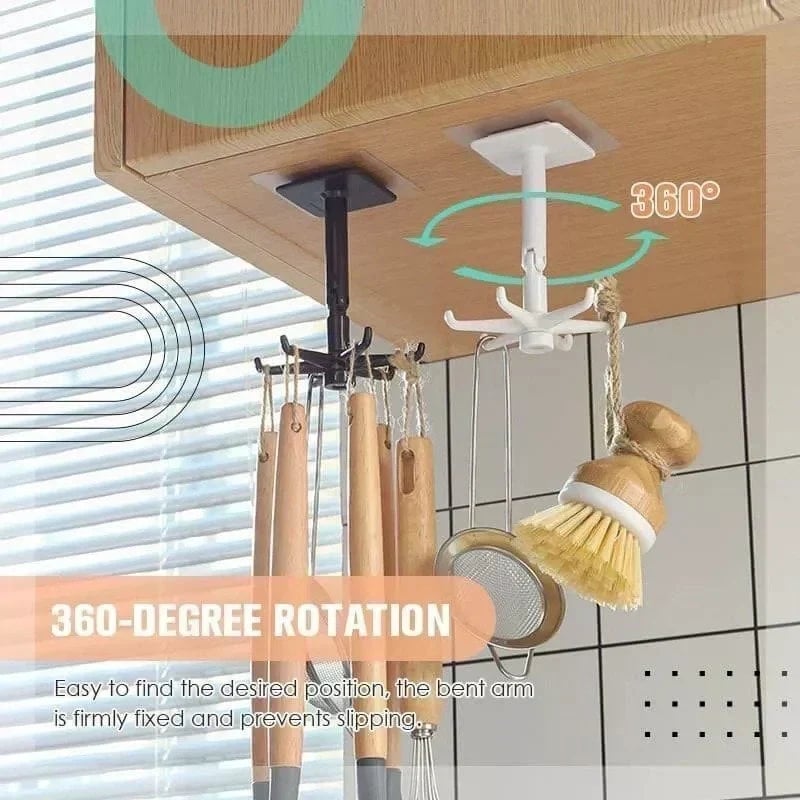 🔥(Last Day Promotion - 50% OFF) 360° Rotating Folding Hook- Buy 3 Free Shipping