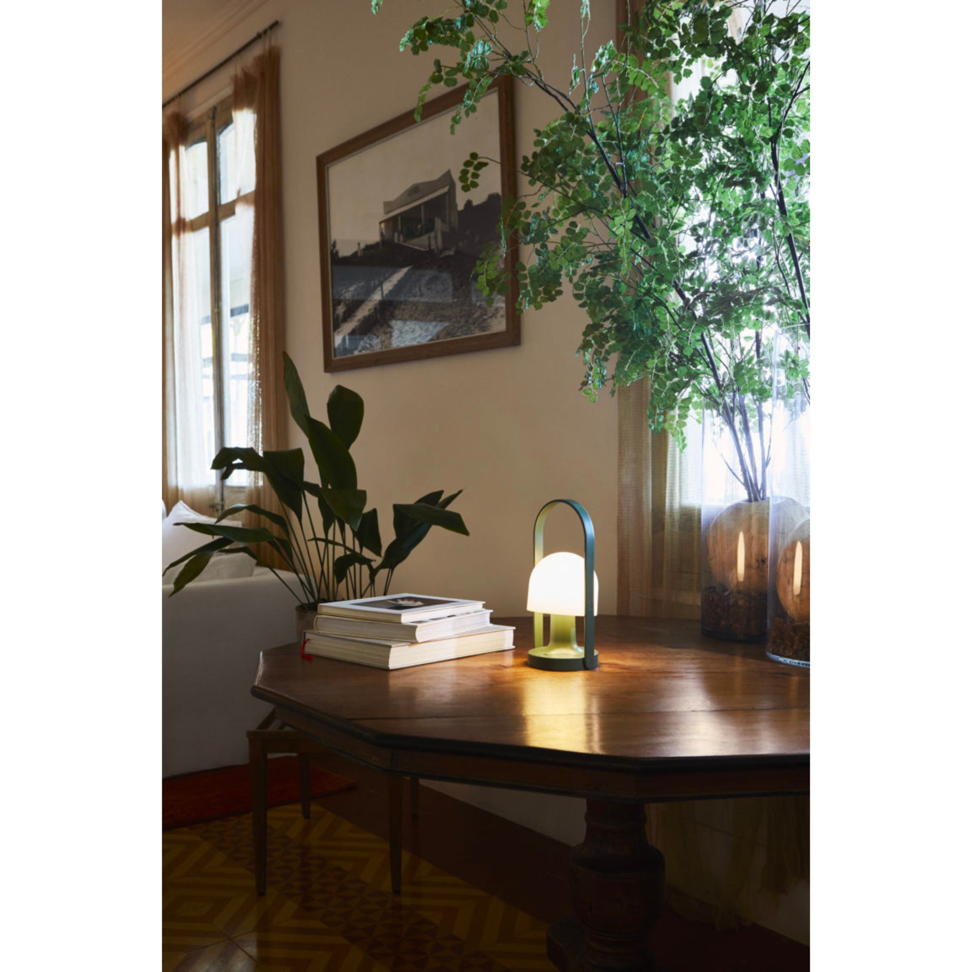 Marset Follow Me Rechargeable Lamp . Green