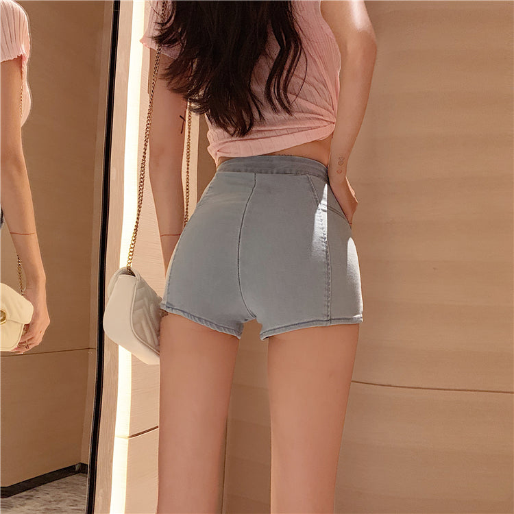 Ulzzang denim shorts KF908030