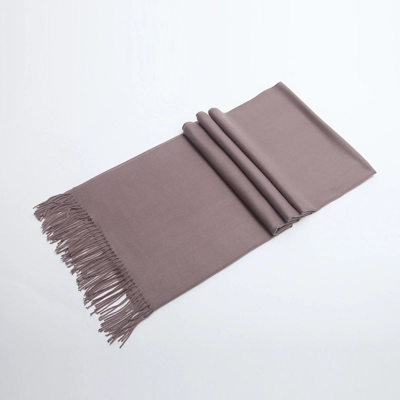 Scarf For Women In Winter Imitation Cashmere Red Dual-use Bib Autumn And Winter