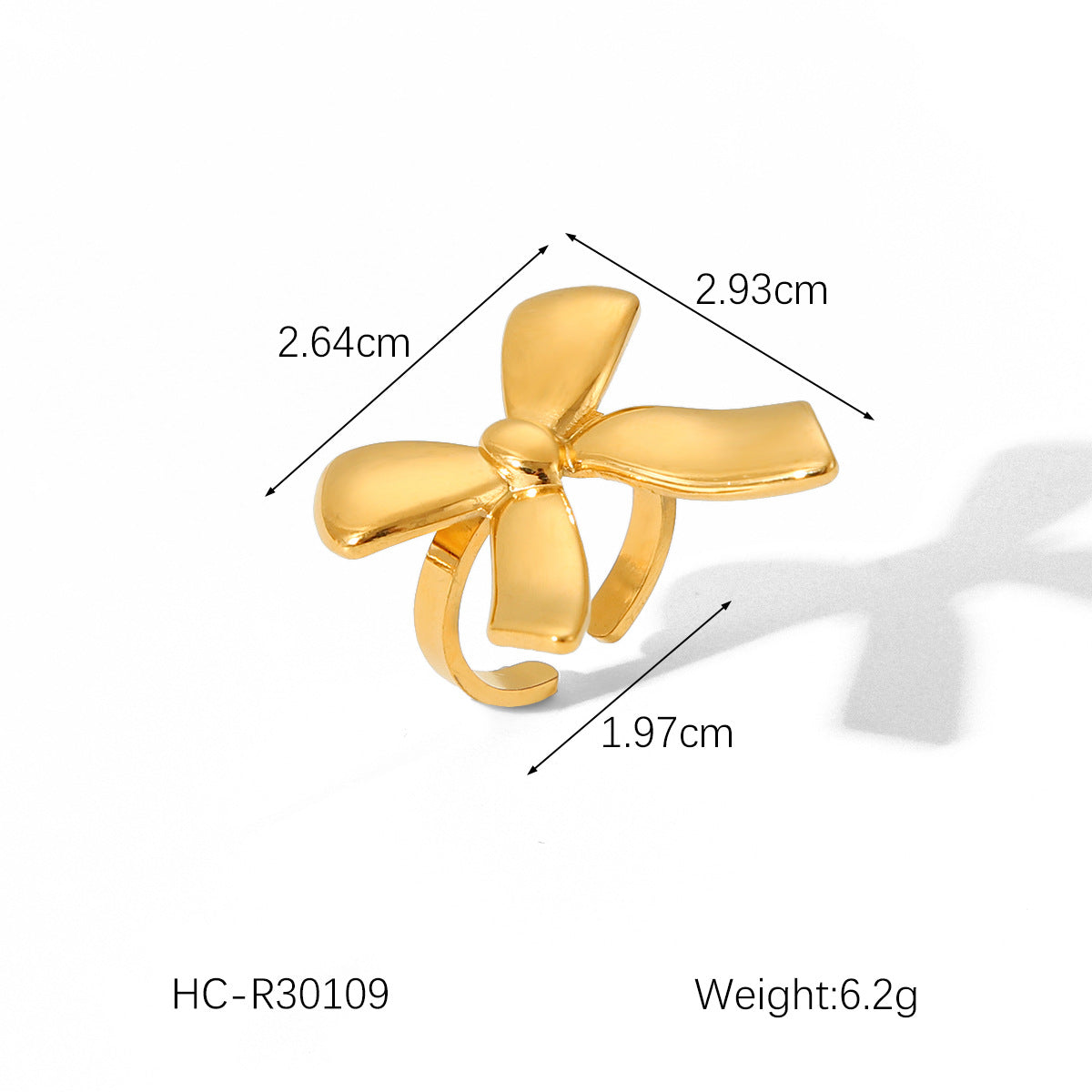 Ring Stripe Circle Geometric Stainless Steel Electroplating Rings