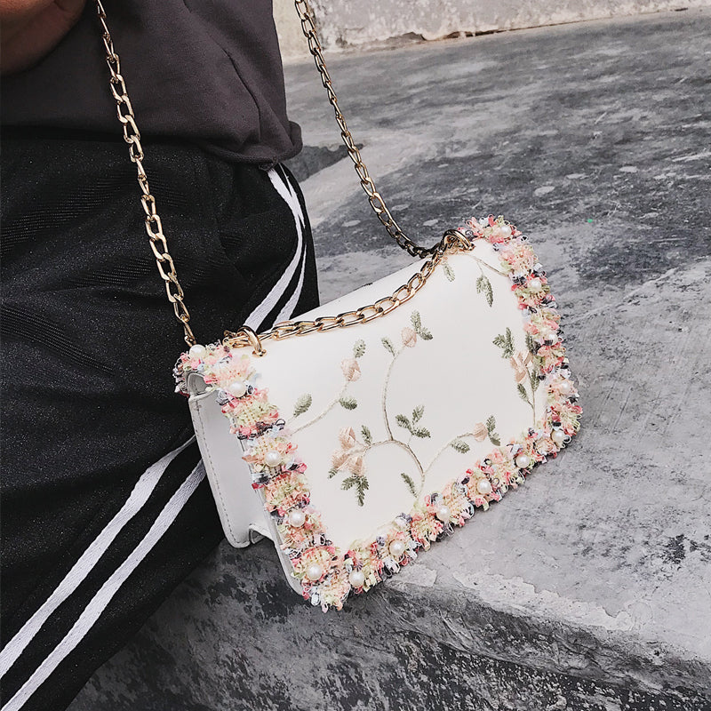 Fashion Flower Crossbody Bag Shoulder Bag KF30266