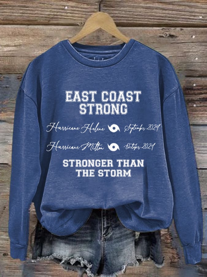 Hurricane Helen Disaster Relief Women's Sweatshirt