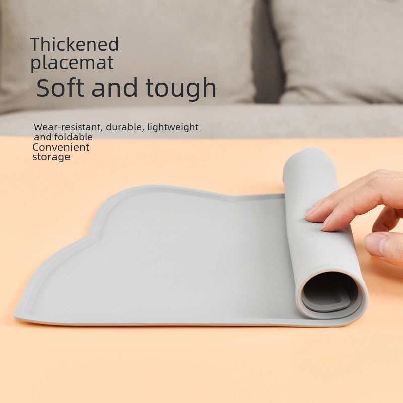 Bestseller Non-slip Waterproof Easy-to-clean Pet Silicone Dining Mat For Cats Dogs Daily Use Products