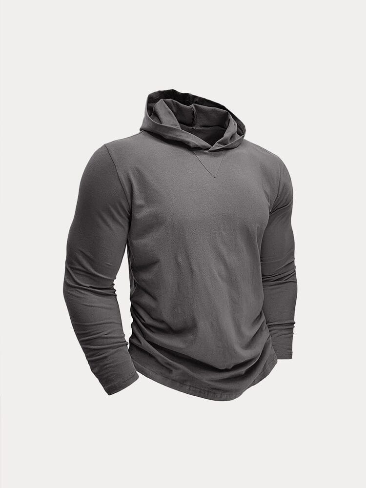 Lightweigt 100% Cotton Hooded Top