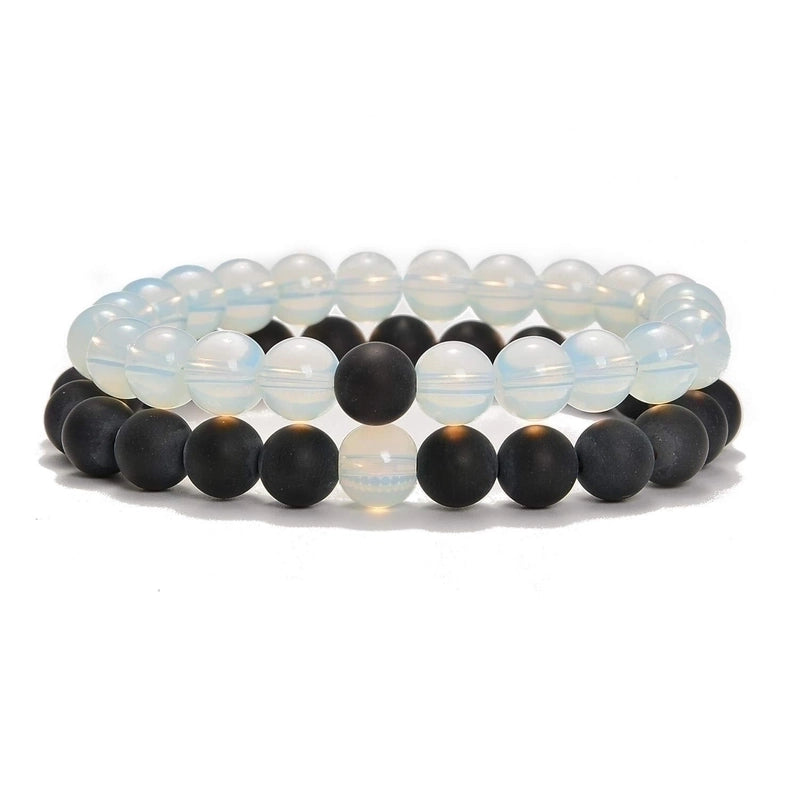 Fashion Letter Natural Stone No Inlaid In Bulk