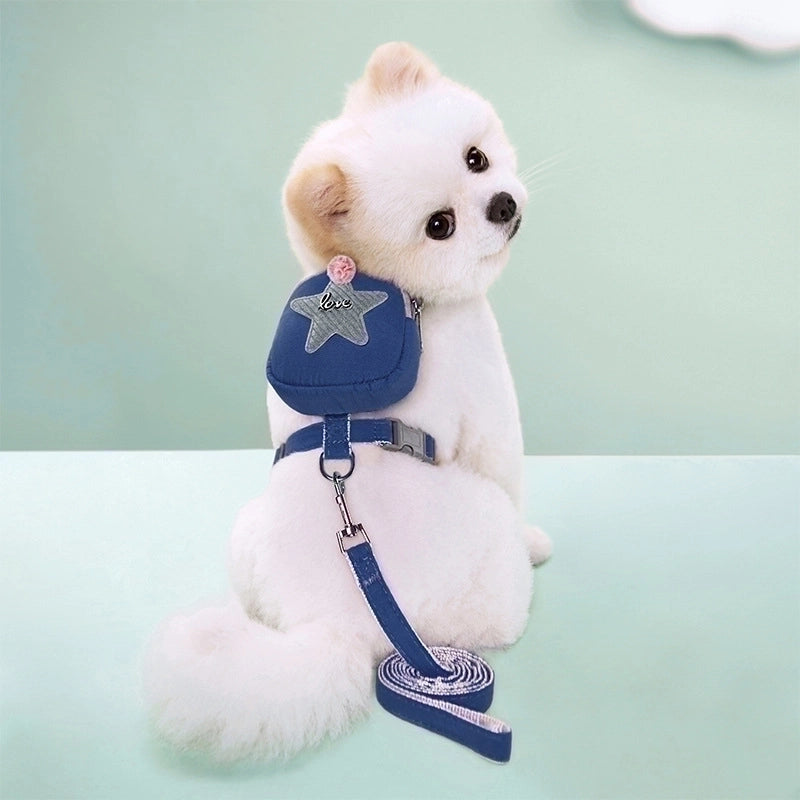 Cute Polyester Solid Color Leash
