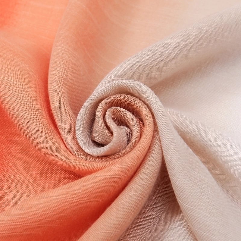 Women's Sweet Color Block Polyester Winter Scarves