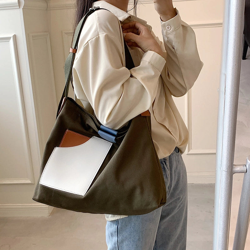 Women's All Seasons Canvas Streetwear Handbag
