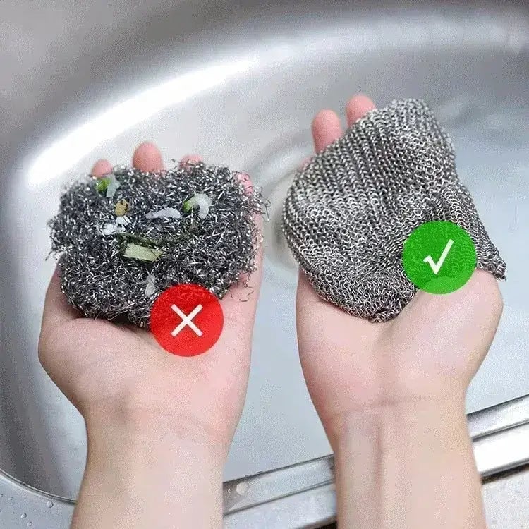Multifuctional Wire Dishwashing Rags for Wet and Dry