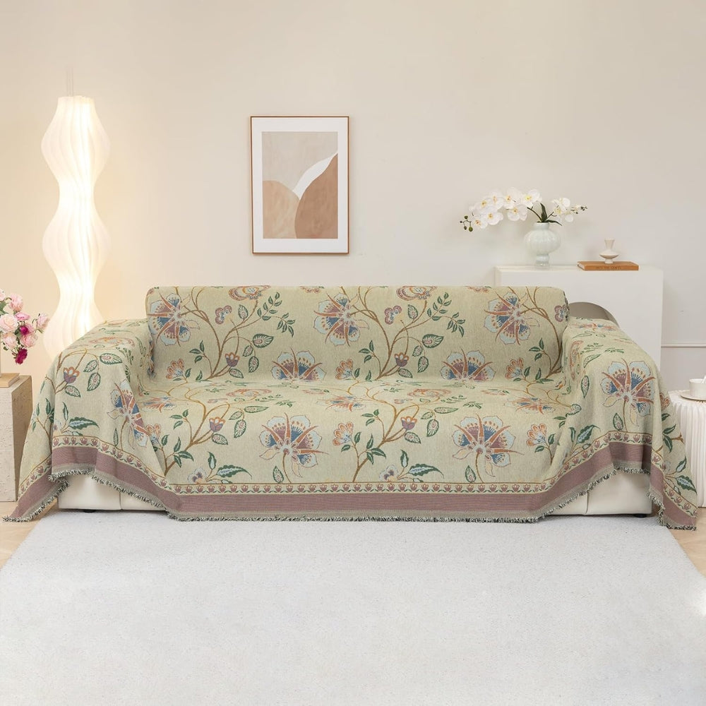 Elarin Floral Sofa Cover
