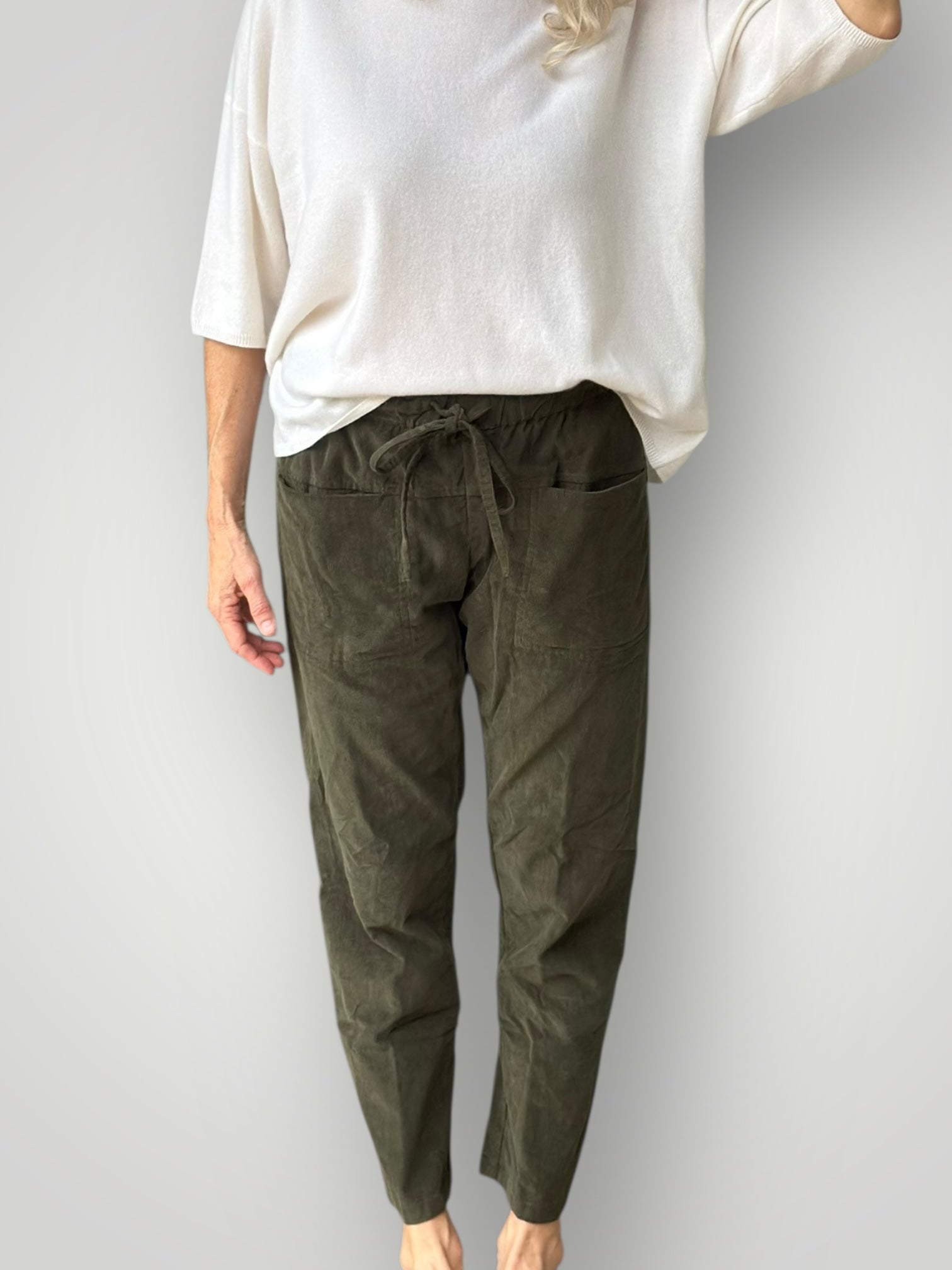 jessie pants - army cord