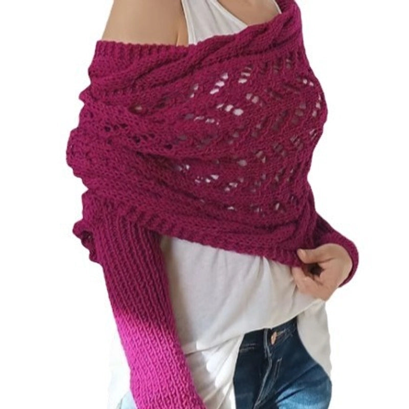 Women's Elegant Streetwear Solid Color Deer Plush Scarf Shawl